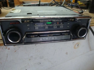 MERCEDES BECKER MEXICO CASSETTE STEREO RADIO 485  W116 W123 W114 W115 - Picture 1 of 6
