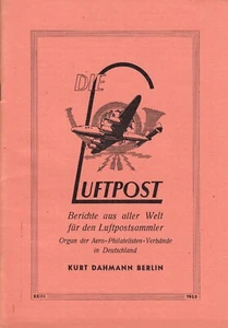 23086/ Aero Philatelisten Club - Die Luftpost – April 1955 - Picture 1 of 1