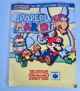 Nintendo Power Paper Mario Official Player's Strategy Guide for Nintendo 64 - Foto 1 di 4