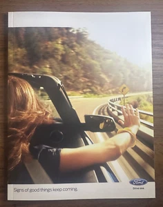 2012 2013 Ford 54-page Brochure Catalog - Taurus Mustang Fusion Edge F-150 Flex - Picture 1 of 6