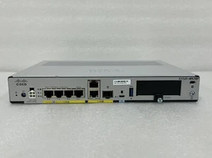 Router de servicio integrado Cisco C1121-4PLTEP con adaptador de alimentación de CA - Imagen 1 de 5