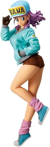 Dragon Ball Z Banpresto Glitter&Glamours Bulma II Blue Jacket Ver. B Figure Cover