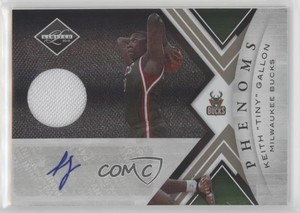2010-11 Panini Limited Phenoms /249 Keith Gallon Tiny #186 Rookie Auto RC