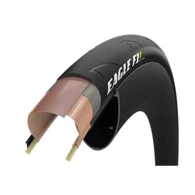 Goodyear Eagle F1 R Tubeless Folding Road Tyre 700x32mm 700c black 32c 32mm - image 1 of 2