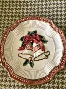 Plato de canapé o galletas Fitz and Floyd Essentials Holiday Bells - Imagen 1 de 5