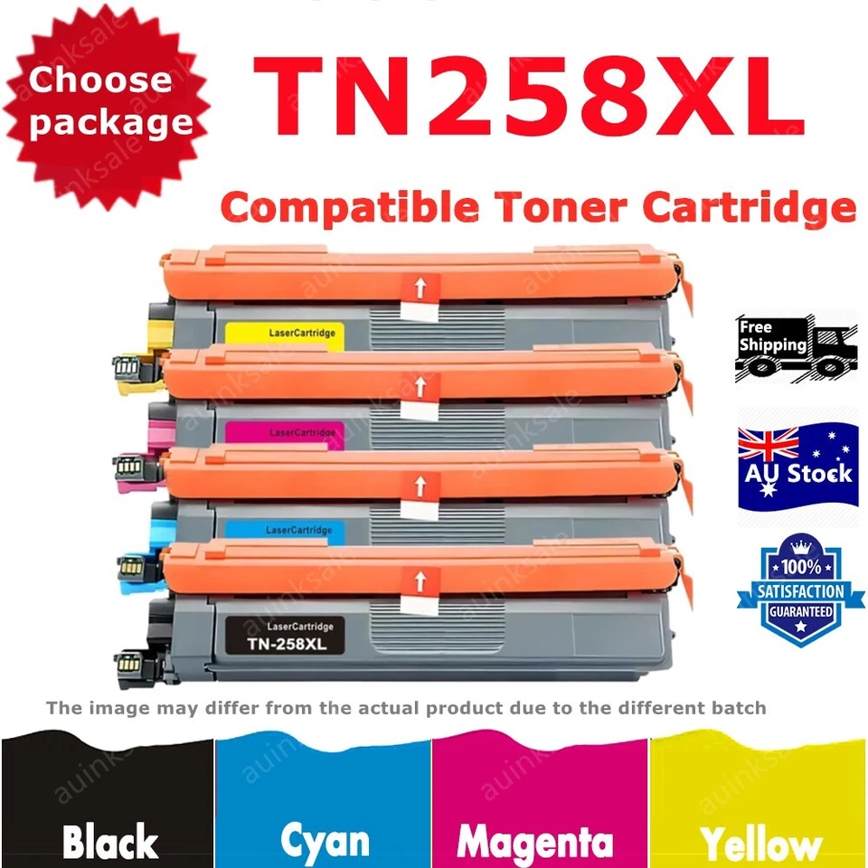 TN-258XL TN258XL Toner for Brother HL-L3240CDW HL-L8240CDW MFC-L3760CDW L8390CDW - image 1 of 1