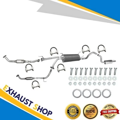 Sistema de escape completo para Toyota Sequoia 2005-2007 4,7 L en stock envío rápido Foto 1 de 4