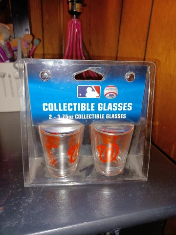 MLB Nationals Collectible Shot Glasses Cover