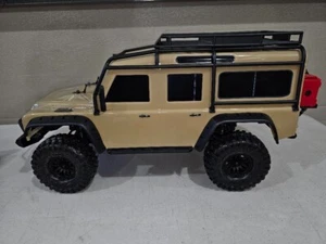 Tamiya 1/10 TRX4 Land Rover Defender RTR, TAN, BRAND NEW, No Box, Never Used - Picture 1 of 18
