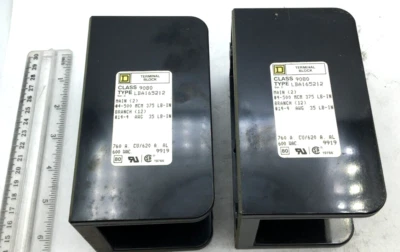 Square D Lot of 2 Terminal Block Class 9080, Type LBA165212 New - Image 1 of 4