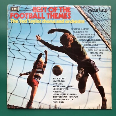 Ted Taylor BEST OF FOOTBALL THEMES LP Arsenal Chelsea Liverpool Spurs West Ham - Image 1 of 4