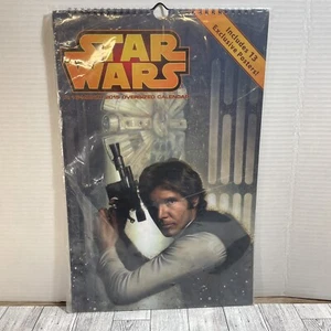 Star Wars 2015 16 Monate übergroßer Kalender mit 13 exklusiven Postern versiegelt neu - Bild 1 von 8