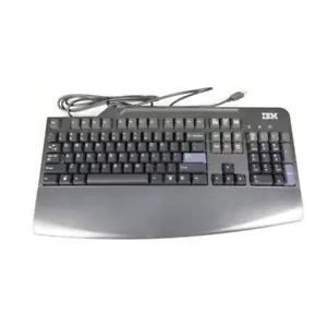 IBM 40K9584 Black 104 Normal Keys USB Wired Keyboard - Picture 1 of 1
