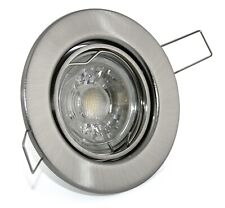 Einbau Strahler LED 60mm flach Decken Leuchten Lampen 230V 5W Set TOM Kamilux®