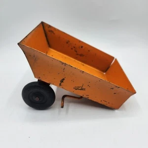 Oldtimer Muldenkipper Bettanhänger orange evtl. Wyandotte ? - Bild 1 von 10