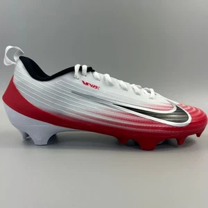 Botines de fútbol Nike Vapor Speed 3 para hombre talla 8,5 blancos rojos negros FB3303-102 NUEVOS - Imagen 1 de 6