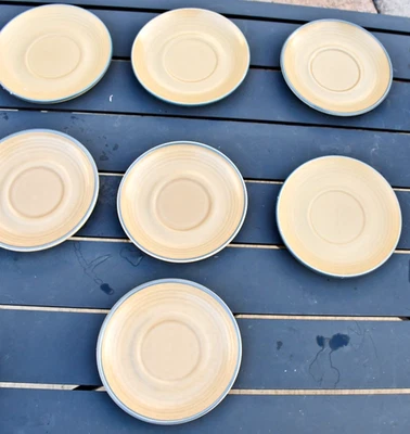 Replacement Pfaltzgraff Folk Art Saucer- 7 plates available - Image 1 of 4