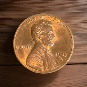 1985 D Lincoln Memorial Cent Penny Doubled Die Obverse Error Variety RPM - Picture 1 of 4