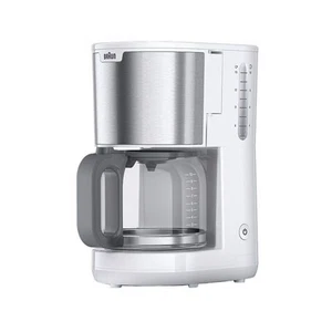 Braun PurShine Drip Coffee Maker White/Silver KF1500WH - Picture 1 of 4