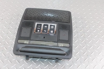 10-19 Jaguar XJ Black Overhead Roof Center Console Map Dome Lamps Light OEM WTY - Image 1 of 4