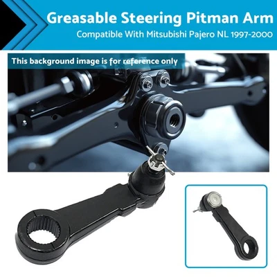 Greasable Steering Pitman Arm Suitable for Mitsubishi Pajero NL 1997-2000 4X4 - Image 1 of 4