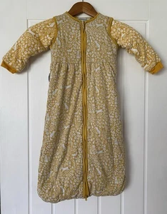 Jojo Maman Bebe Sleeping Bag Mustard Yellow Woodland 6 to 18 Month Sleepwear - Picture 1 of 5