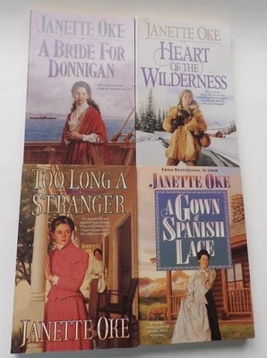 Janette Oke Women Of The West Series Lot of 4 Paperback Books Foto 1 de 4