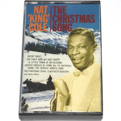 Nat King Cole - The Christmas Song Chestnuts Roastin Cassette 1987 PLAY TESTED Foto 1 de 4