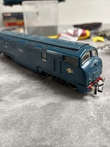 Trix Trains 2 Rail BR Blue Class 42 warship Diesel Loco D844 Spartan - Picture 1 of 8