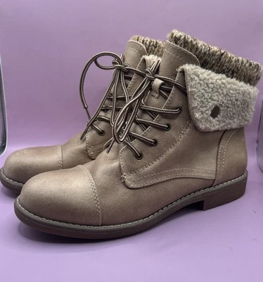 Botas Duena Cliffs By White Mountain para mujer color marrón claro botín talla 9 Foto 1 de 4