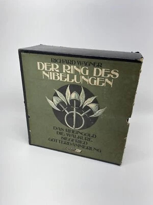 Richard Wagner Der Ring Des Nibelungen Vinyl Set London w/ Book! Incomplete - Image 1 of 4