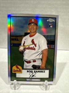 2021 Topps Chrome Platinum Anniversary #129 Roel Ramirez Rookie Refractor - Picture 1 of 2