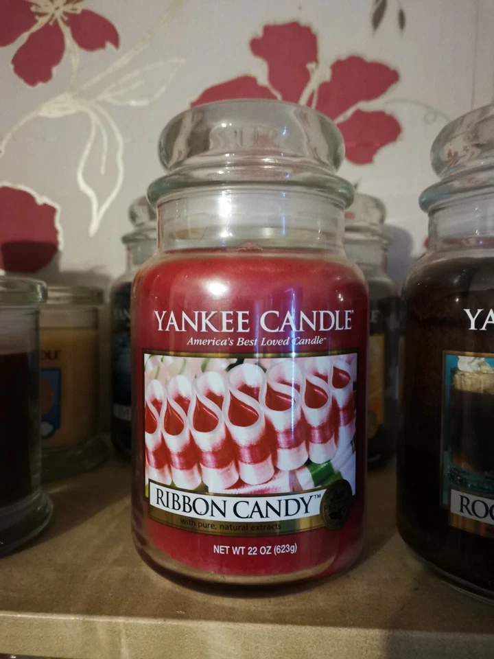 yankee candle ruban bonbon grand pot sans p&p - Photo 1/1