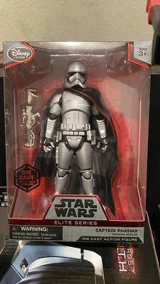 Star Wars Disney Store Elite Series CAPTAIN PHASMA - 6" Die Cast Figure NEW - Image 1 of 4