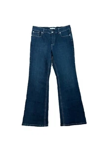 Chicos Platinum Womens Jeans Size 1.5 Short Denim Stretch Dark Wash Mid Rise - Bild 1 von 7