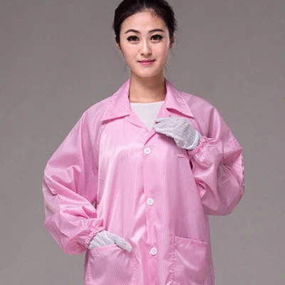 Unisex Medical ESD-Safe shield Anti-static Dustproof LAB Smock Clothes Coats  - Image 1 of 4