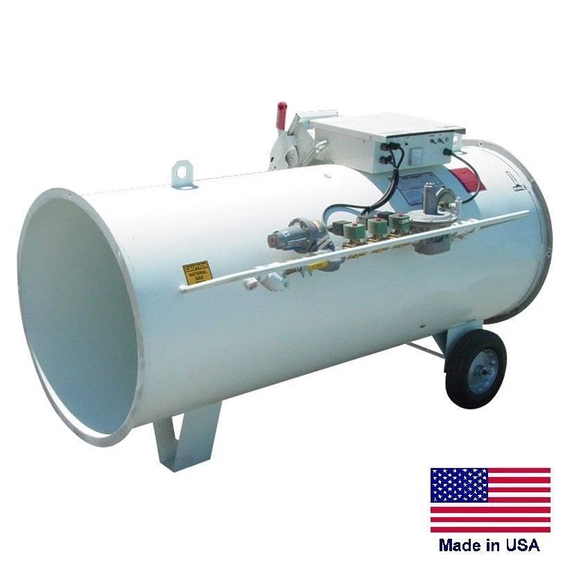 CALENTADOR PORTÁTIL - 2.000.000 BTU - Conducto - LP y GN - 12.500 CFM Foto 1 de 1
