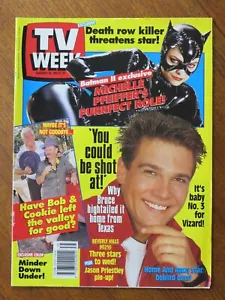 TV week Feb 29 1992 (Leap year) issue, Bruce Samazan cover, Jason Priestley - Picture 1 of 5