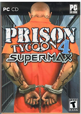 PRISON TYCOON 4 SUPERMAX, WINDOWS XP, VISTA, BRAND NEW,**SEALED* - Image 1 of 2
