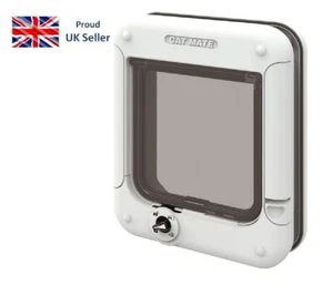 Way Locking Cat Flap, Easy Installation in UPVC Doors (358) - Picture 1 of 14