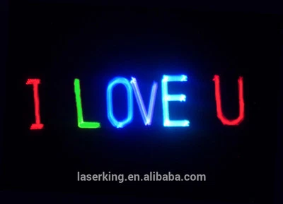 PROFESSIONAL ALL IN 1 LASER-TEXT ,ANIMATION, RAVE, RED GREEN BLUE DISCO LIGHT DJ - Image 1 of 4