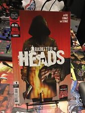 DC Comics Basket Full of Heads #1 Main Cover Joe Hill Black Label