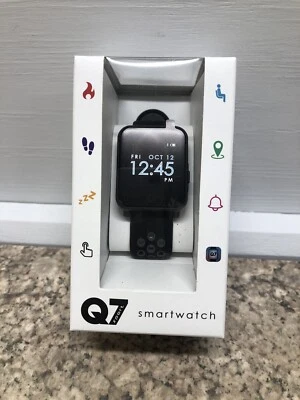 Q7 Smart Watch iOS And Android Compatible Black - Image 1 of 4