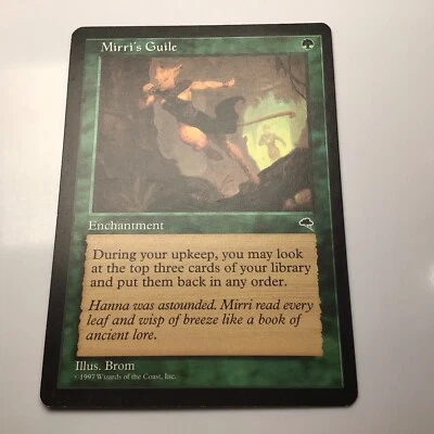 MTG Magic the Gathering Mirri's Guile (236/350) Tempest (a) - Image 1 of 2