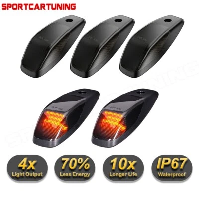 Luces de circulación marcadoras de techo de cabina LED para Ram 2500 3500 4500 2019 20 2021-2024 Foto 1 de 4