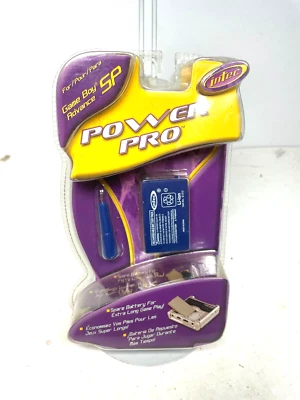 Nintendo Gameboy Advance SP Intec Power Pro Spare Battery New - Image 1 of 4