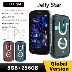 Unihertz Jelly Star 3.0'' Mini Phone Global Android 13 NFC 256GB 48MP Led Light - Picture 1 of 18