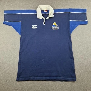 Vintage Act Brumbies Rugby Shirt Mens Large Blue Canterbury Jersey Top 2001-2002 - Picture 1 of 11