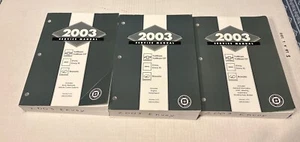 2003 Trailblazer Envoy Bravado 3 Vol Service Manual Set - Picture 1 of 1