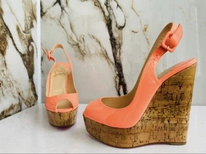 Christian Louboutin Italy Women Shoes Heels Size 36,5 - Picture 1 of 10